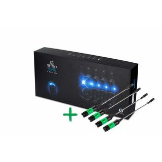 Nash Sada signalizátorů R4 Alarm 4+1 + 4x Siren Night Glo Bobbin Small