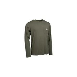 Nash Triko Make It Happen Carp Logo Long Sleeve T Shirt Green