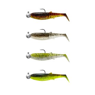 Savage Gear Gumová Nástraha Cannibal Shad Clearwater Mix Set 4ks