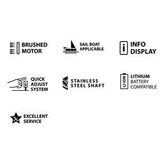 Rhino Elektromotor BLX 80 V2 Electric Outboard Motor
