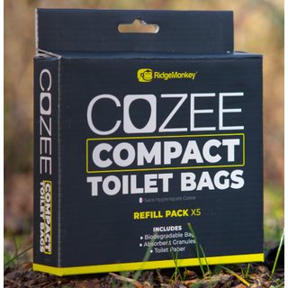 RidgeMonkey Náhradní sáčky do toalety CoZee Compact Toilet Bags Refill Pack 5ks