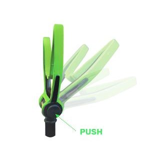 Zfish Rohatinka Rubber Rod Rest Black