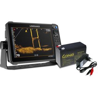 Lowrance Echolot HDS PRO 10 se sondou Active Imaging HD + baterie + nabíječka ZDARMA