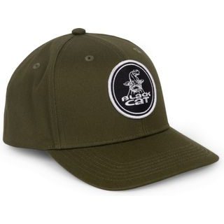 Black Cat Kšiltovka Green Flat Peak Cap