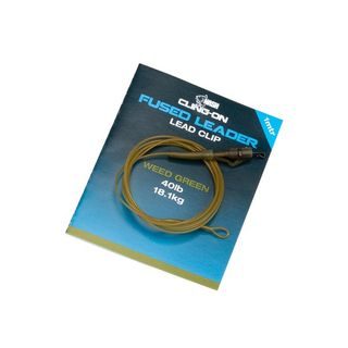 Nash Montáž Ready Tied Unleaded Solid Bag Leader 40lb 35cm 3ks