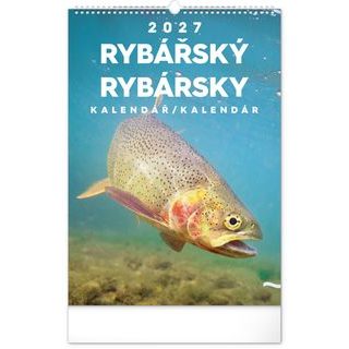 Notique Nástěnný kalendář Rybářský – Rybársky CZ/SK 2027