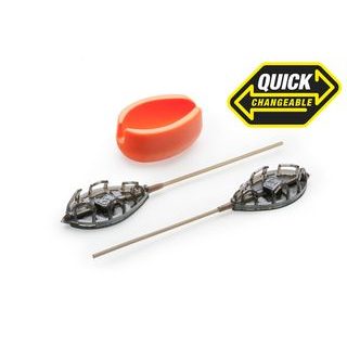 Mivardi Krmítko Method Feeder set QMR Grip L (30g + 40g + 50g + forma)