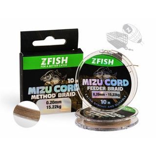 Zfish Šnúrka MizuCord Method Feeder Braid 10m