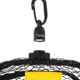 Fencl Muškařský podběrák King L Carbon se silikonovou sítí a magnetem