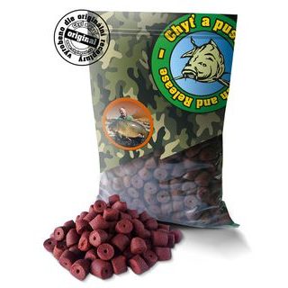 Chyť a pusť Pelety Robin Red original carp s dírou 900g