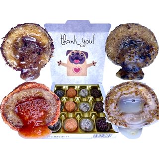 LK Baits Pet Vánoční bonboniéra Nutrigo Bonbons Merry Christmas pro větší psy