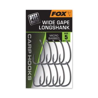 Fox Háčky Carp Hook Super Wide Gape Long Shank 10ks