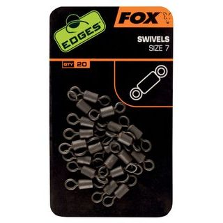 Fox Obratlíky Edges Swivels 20ks