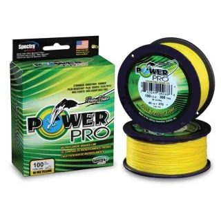 PowerPro Pletená Šňůra PowerPro Hi-Vis Yellow