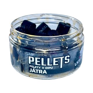 LK Baits Pelety v dipu Játra 60g
