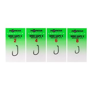 Korda Háčiky Essentials Wide Gape X 10ks
