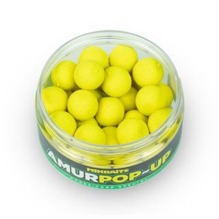 Mikbaits Mini Plovoucí fluo boilie 10mm 100ml