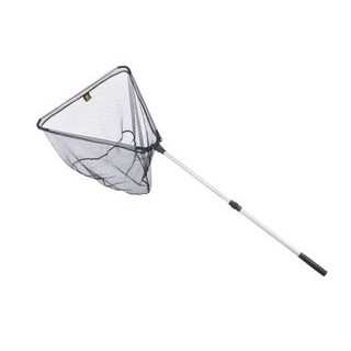 Chyť a pusť Podběrák Fencl Shadow s pogumovanou sítí 600 3díl