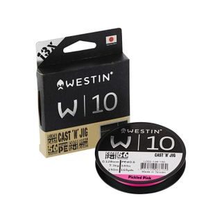 Westin Šňůra W10 Cast 'N' Jig 13 Braid Pink 110m