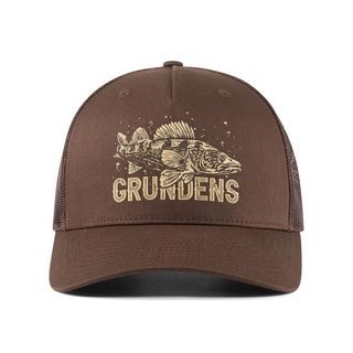 Grundéns Šiltovka King of the Lakes Trucker Hnedá O/S