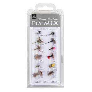 Mikado Sada suchých mušek Dry Flies Barbed 12ks