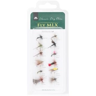 Mikado Sada suchých mušek Dry Flies Barbless 12ks