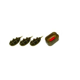 Extra Carp Method Feeder Set 20,25,30g + formička