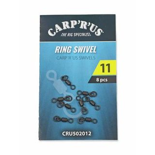 Carp´R´Us Obratlík s krúžkom Swivel Ring veľ.11 8ks