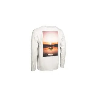 Nash Triko Make It Happen Sunset Long Sleeve T Shirt Ecru