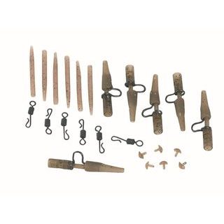 Extra Carp Závěsky Camou Heavy Lead Clip Set