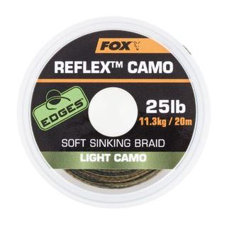 Fox Ztužená šňůrka Camotex Stiff Camo 20m
