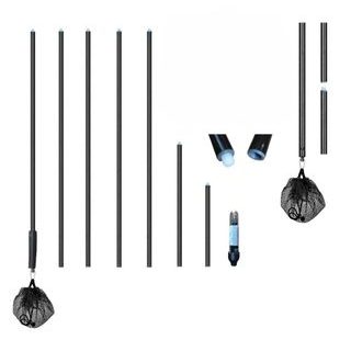 Daemons Sklopná tyčová bójka Daemons 05 R2 s LED diodou a síťkou