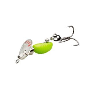 Savage Gear Třpytka Grub Spinners Silver Yellow
