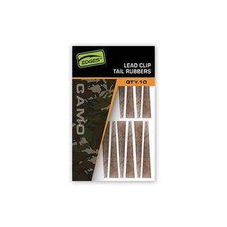 Fox Převleky Edges Camo Lead Clip Tail Rubbers 10ks