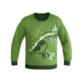 Fox Svetr LW Khaki Pullover