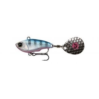 Savage Gear Wobler Fat Tail Spin Sinking Blue Silver Pink