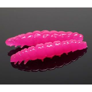 Libra Lures Larva Hot Pink