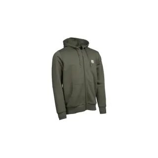 Nash Mikina Make It Happen Badge Zipped Hoody Green