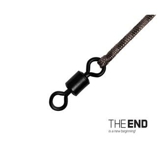 Delphin Návazec The End Leadcore + swivel 3ks 1m
