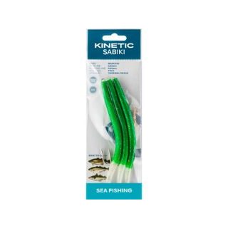 Kinetic Návazec Sabiki Makk Glow Green Splatter