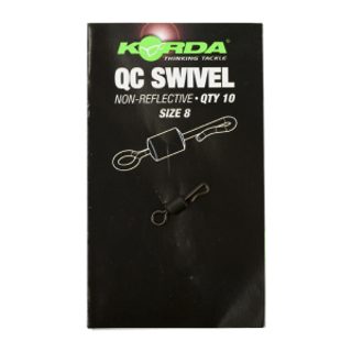 Korda Obratlíky Quick Change Swivel vel.8 10ks