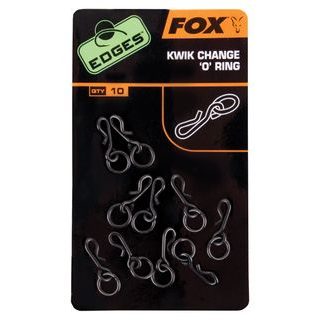 Fox Obratlík Edges Kwik Change Hook Swivels 10ks