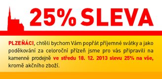 Chtěli bychom Vám popřát příjemné svátky na prodejně