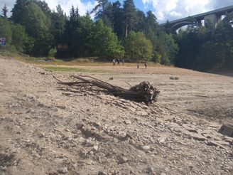 Kapry, sucho a horúčavy na Orlíku