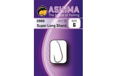 Ashima Háčky C900 Super Long Shank 10ks