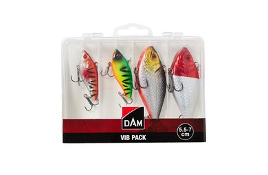 DAM Sada wobleru Vib Pack Box 5.5-7cm 4ks