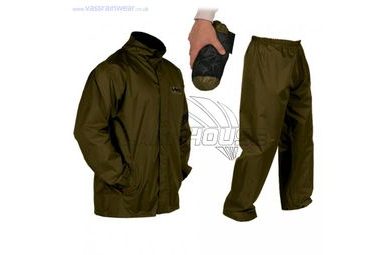 VASS Nepremokavý Komplet Vass-Tex W/P Breathable Jacket & Trouser Khaki