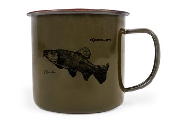 Korum Hrnček Classic Enamel Mug Lieň 330ml