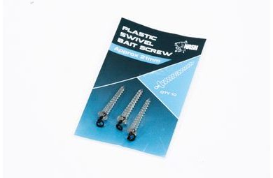 Zfish Vrtáček s Kroužkem Bait Screw & Oval Ring 10ks