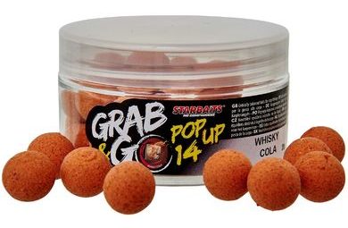 Starbaits Plovoucí boilies Pop Up Global Whisky Cola 14mm 20g
